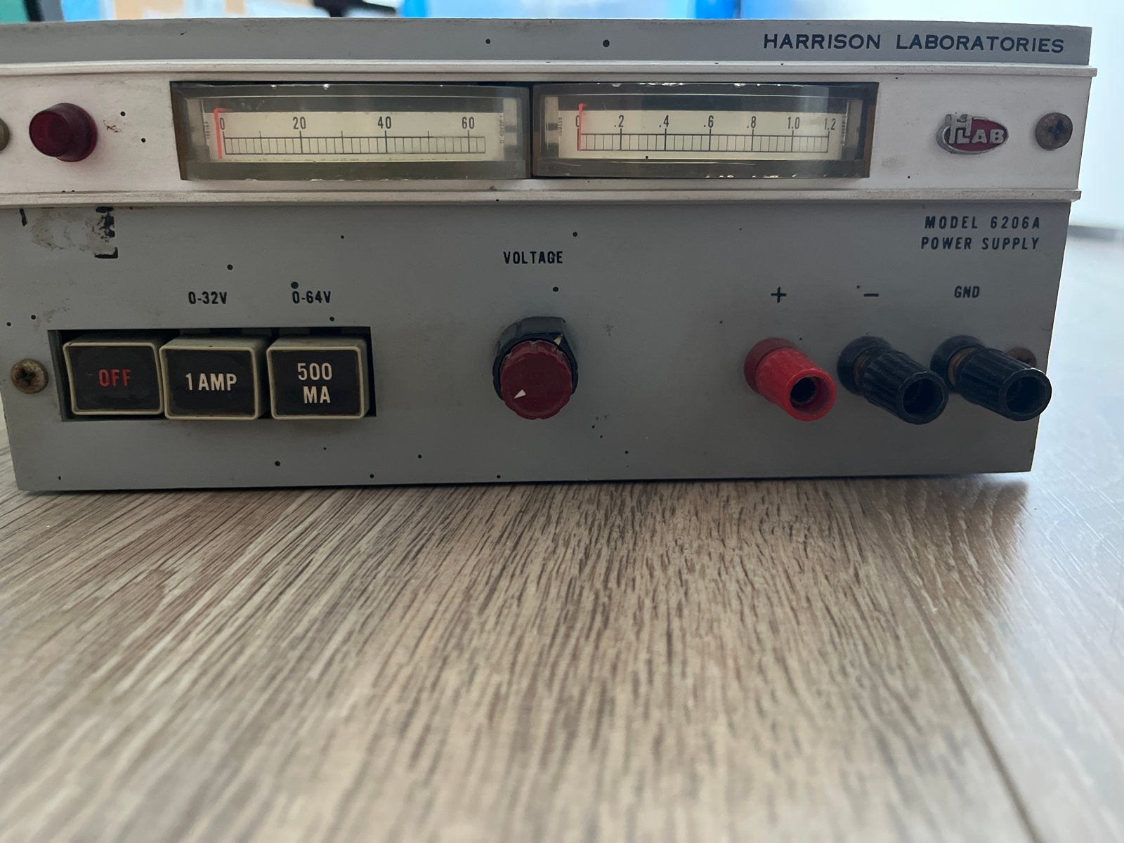 Harrison Laboratories Model 6206A Power Supply - Werking Onb, Ophalen of Verzenden, Niet werkend