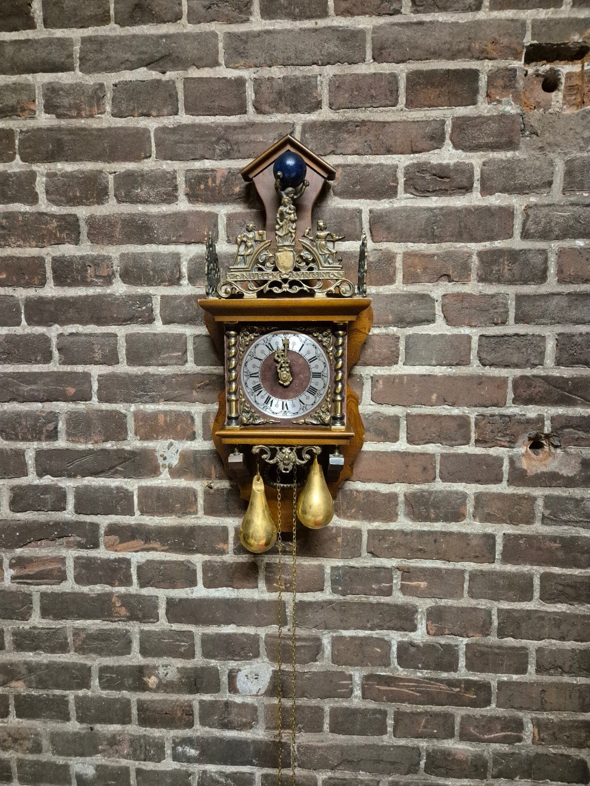 zaanse wandklok, Antiek en Kunst, Ophalen