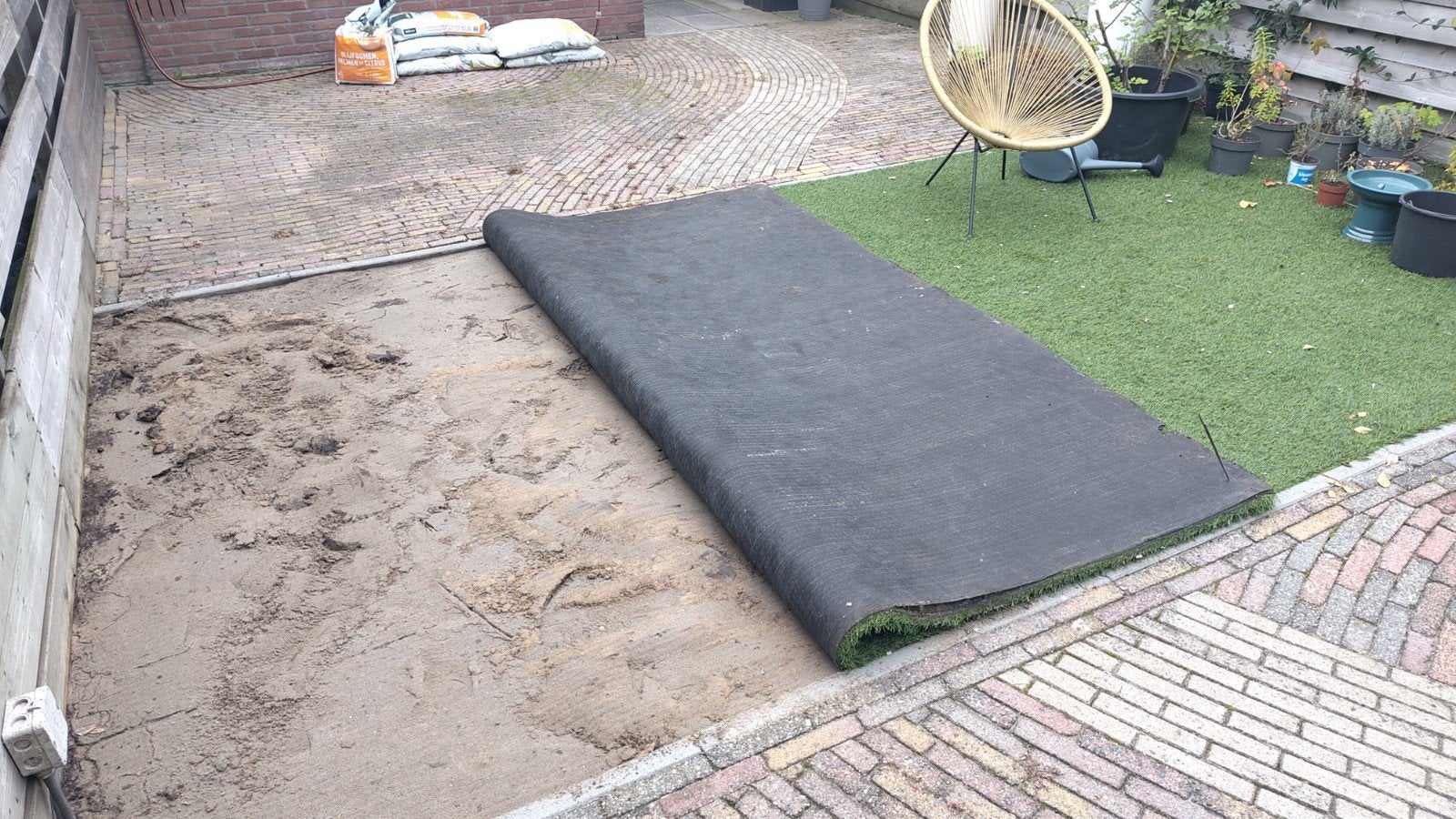 Geel Zand (gratis), Ophalen, Ophoogzand