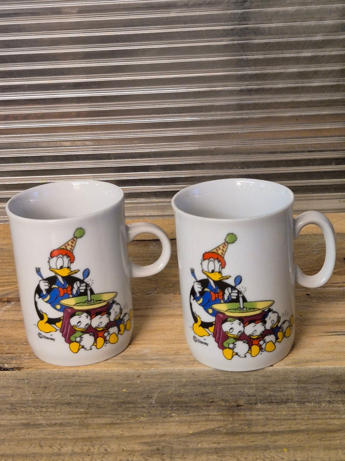 Disney/donald duck beker, Ophalen of Verzenden, Donald Duck, Zo goed als nieuw, Servies