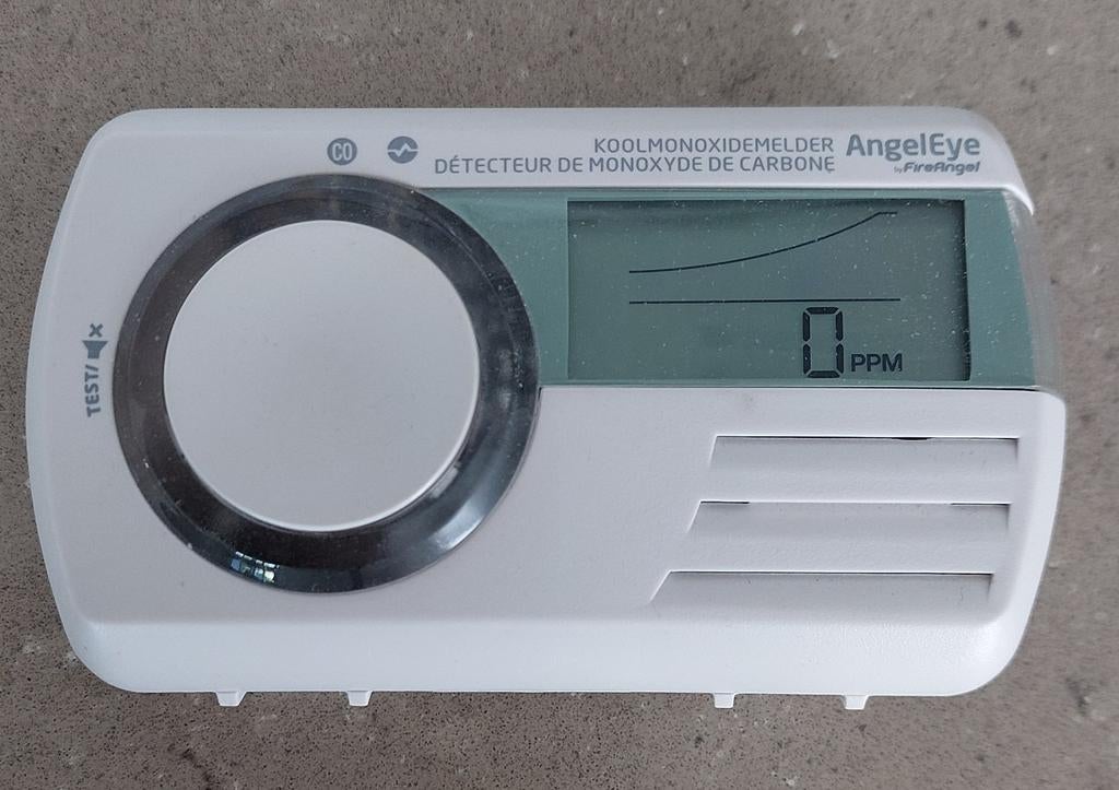 Koolmonoxidemelder Type B - AngelEye by FireAngel, Doe-het-zelf en Verbouw, Alarmsystemen, Ophalen of Verzenden, Detector, Sensor of Melder