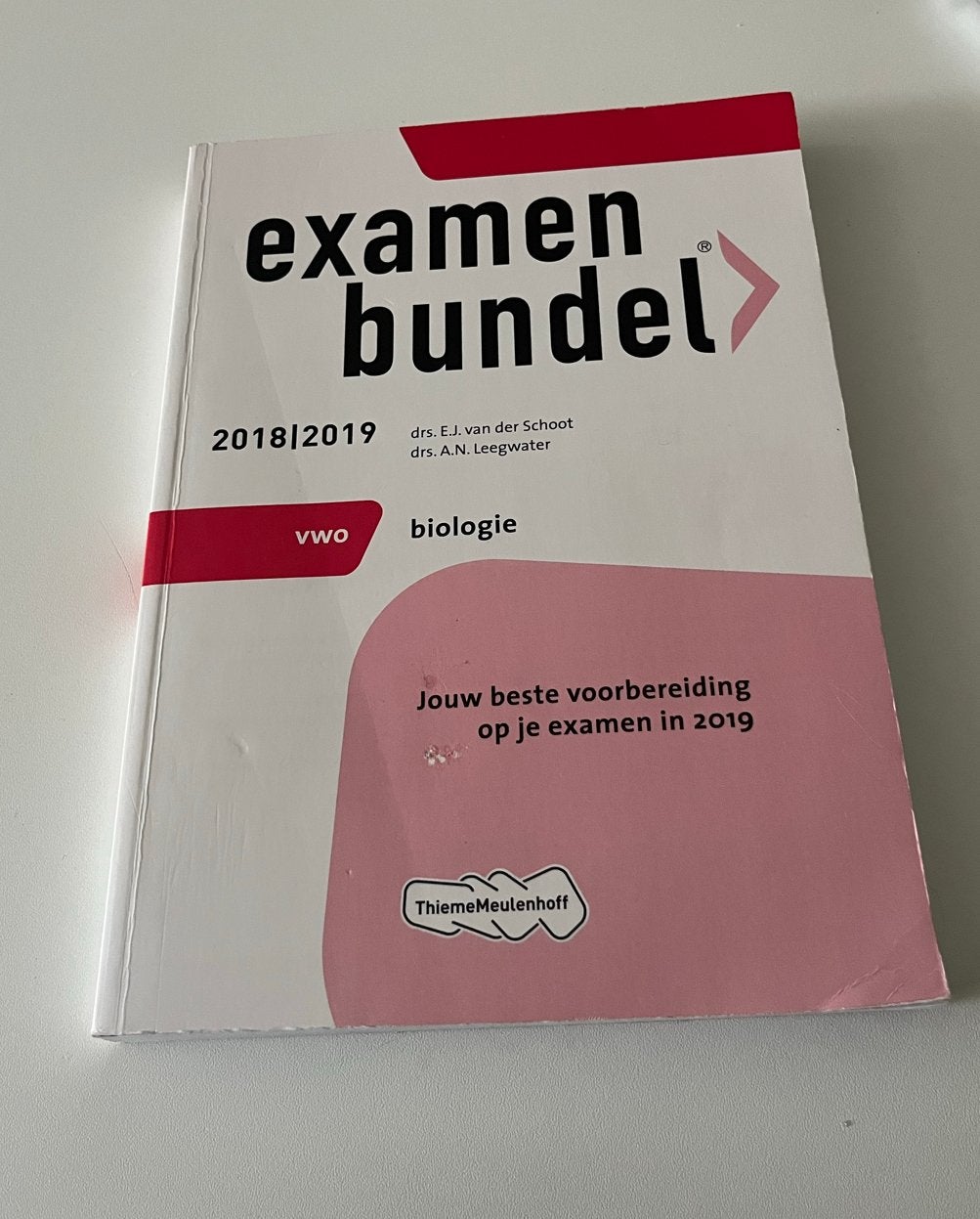 Examenbundel Biologie VWO 2018/2019, Boeken, Ophalen of Verzenden, Zo goed als nieuw, VWO, Biologie