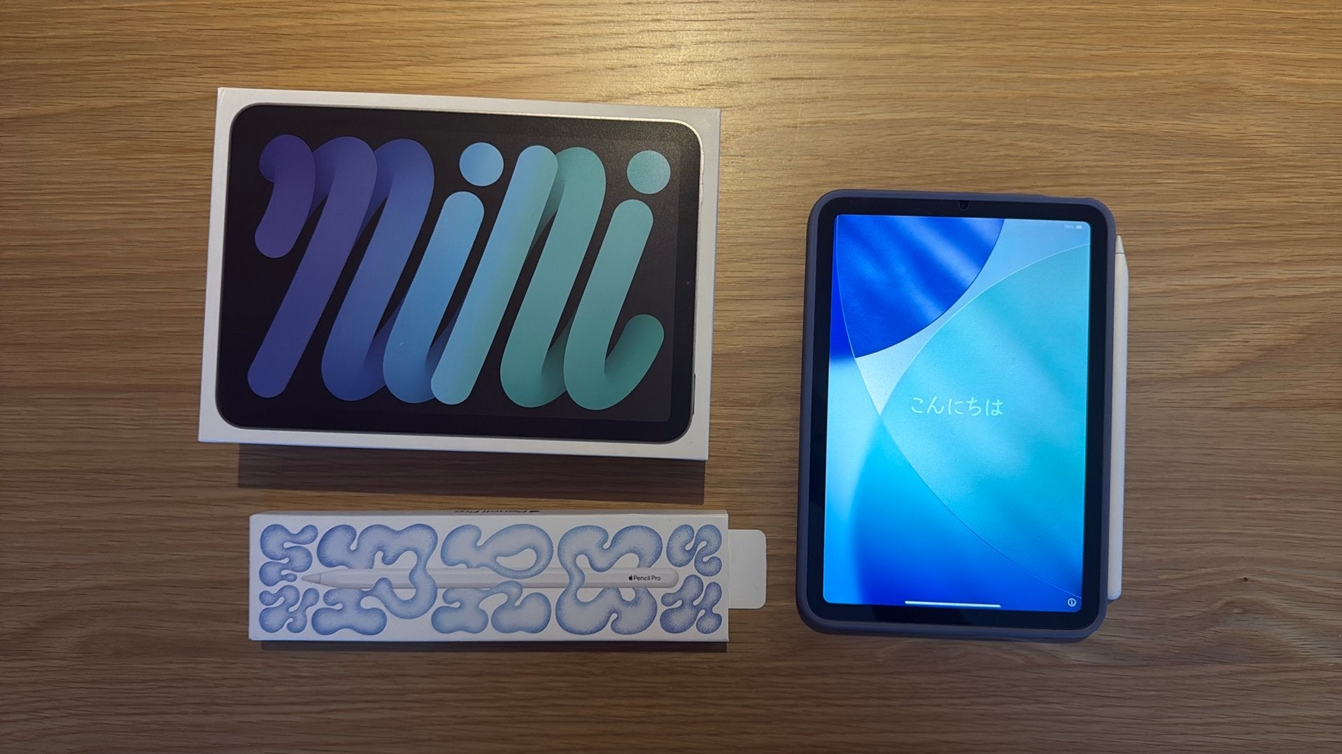Apple iPad Mini 7 128GB + Apple Pencil Pro en Hoes, Computers en Software, Apple iPads, 8 inch, Ophalen of Verzenden, Zo goed als nieuw