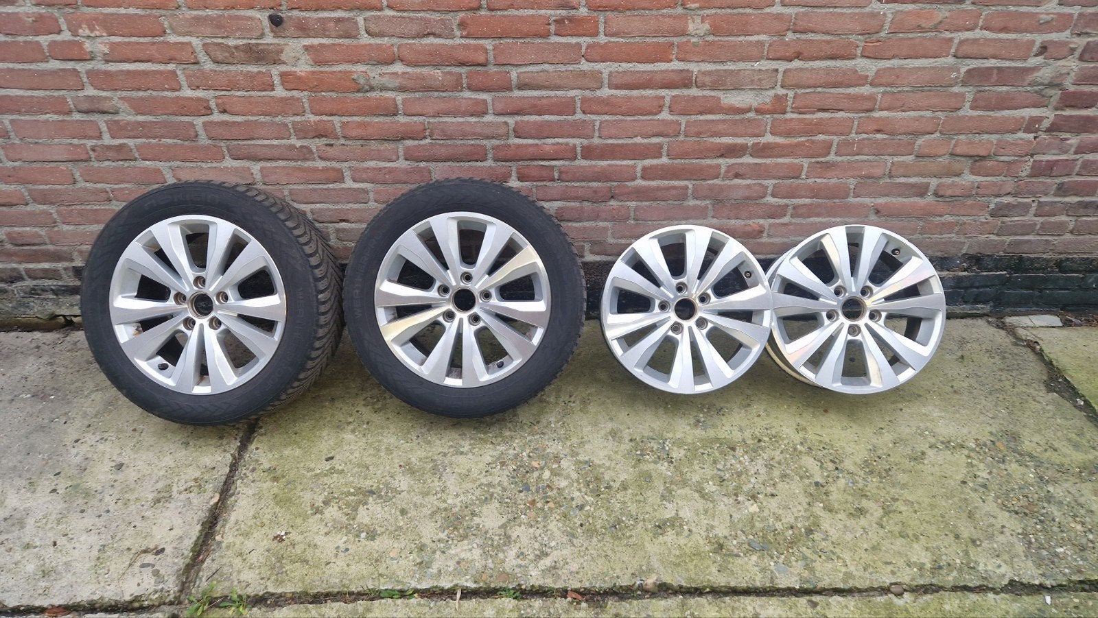 Volkswagen originele Toronto velgen met banden - 16 inch, Ophalen, Gebruikt