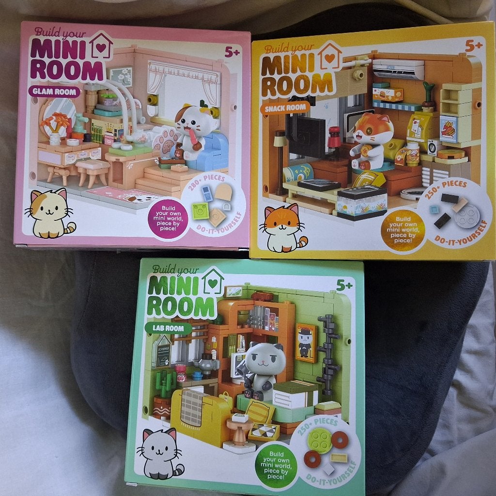 Nieuwe Build Your Mini Room bouwstenen sets, Kinderen en Baby's, Ophalen of Verzenden, Nieuw, Overige merken