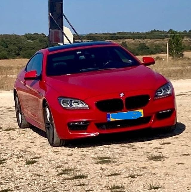 BMW F13 650i Coupe Xdrive 2014 Rood 116.000 km, Automaat, Lichtsensor, Vierwielaandrijving, Particulier