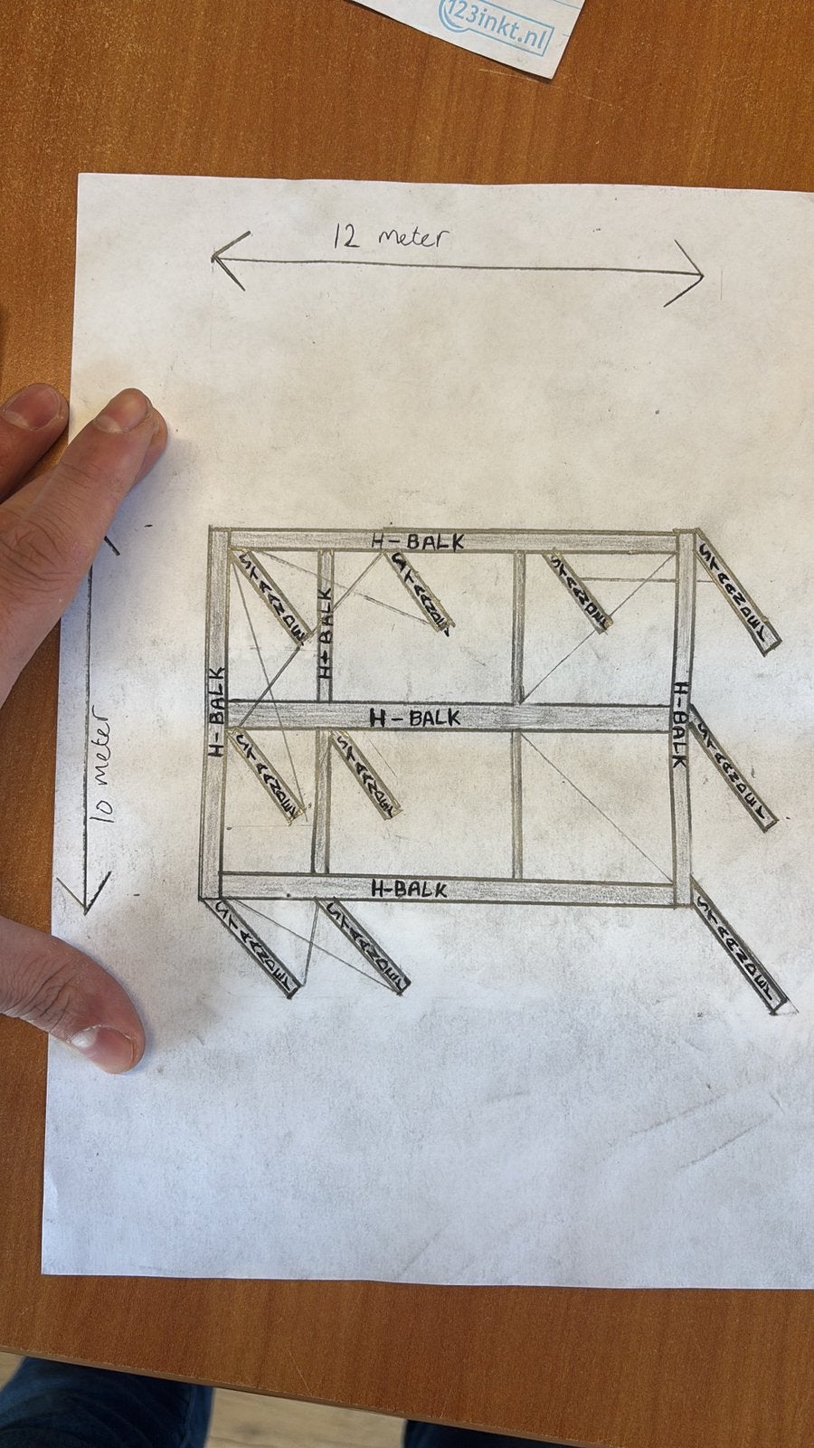 Staalconstructie, bedrijfshal, constructie, Ophalen of Verzenden, Gebruikt, IJzer