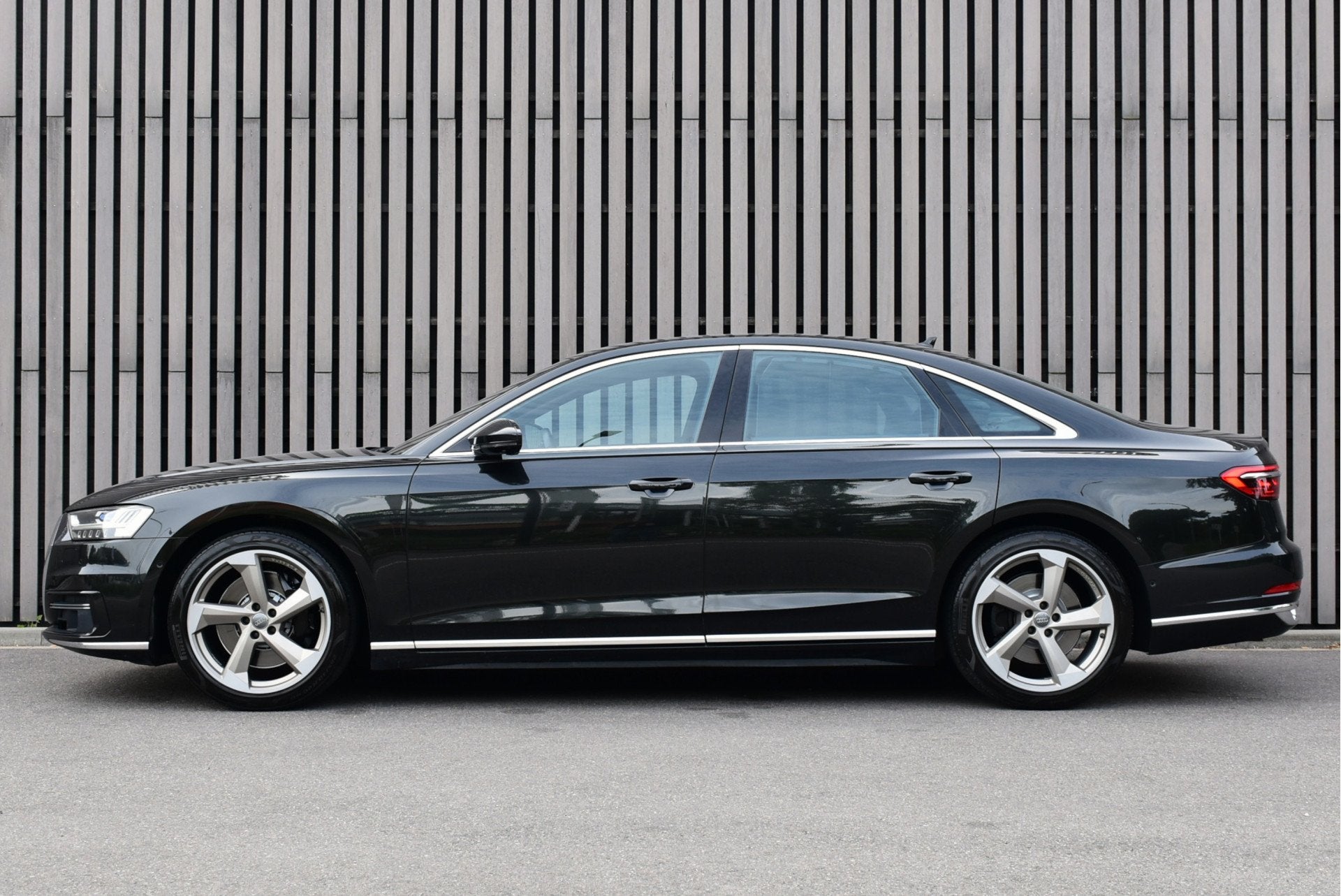 Audi A8 55 TFSI quattro Pro Line Plus 4-Wielsturing ACC Soft, Gebruikt, Euro 6, 2995 cc, Leder