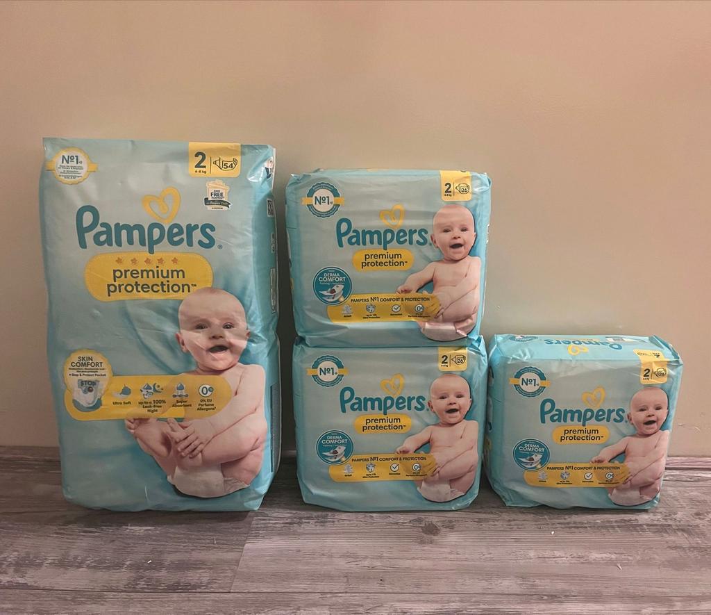 Pampers Premium Protection Luiers Maat 2 (4-8 kg), Ophalen, Nieuw