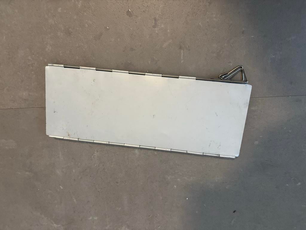 Lichtgewicht aluminium windscherm voor koken outdoor, Ophalen of Verzenden, Zo goed als nieuw