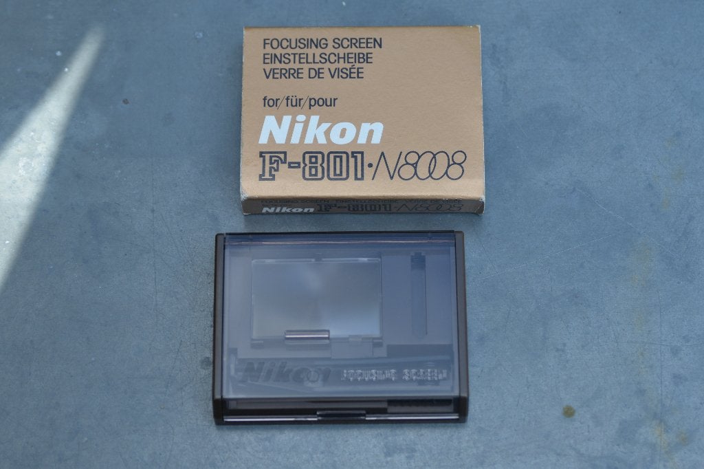 Nikon focussing screen voor Nikon F-801 nooit gebruikt, Audio, Tv en Foto, Overige typen, Nikon, Ophalen of Verzenden, Zo goed als nieuw