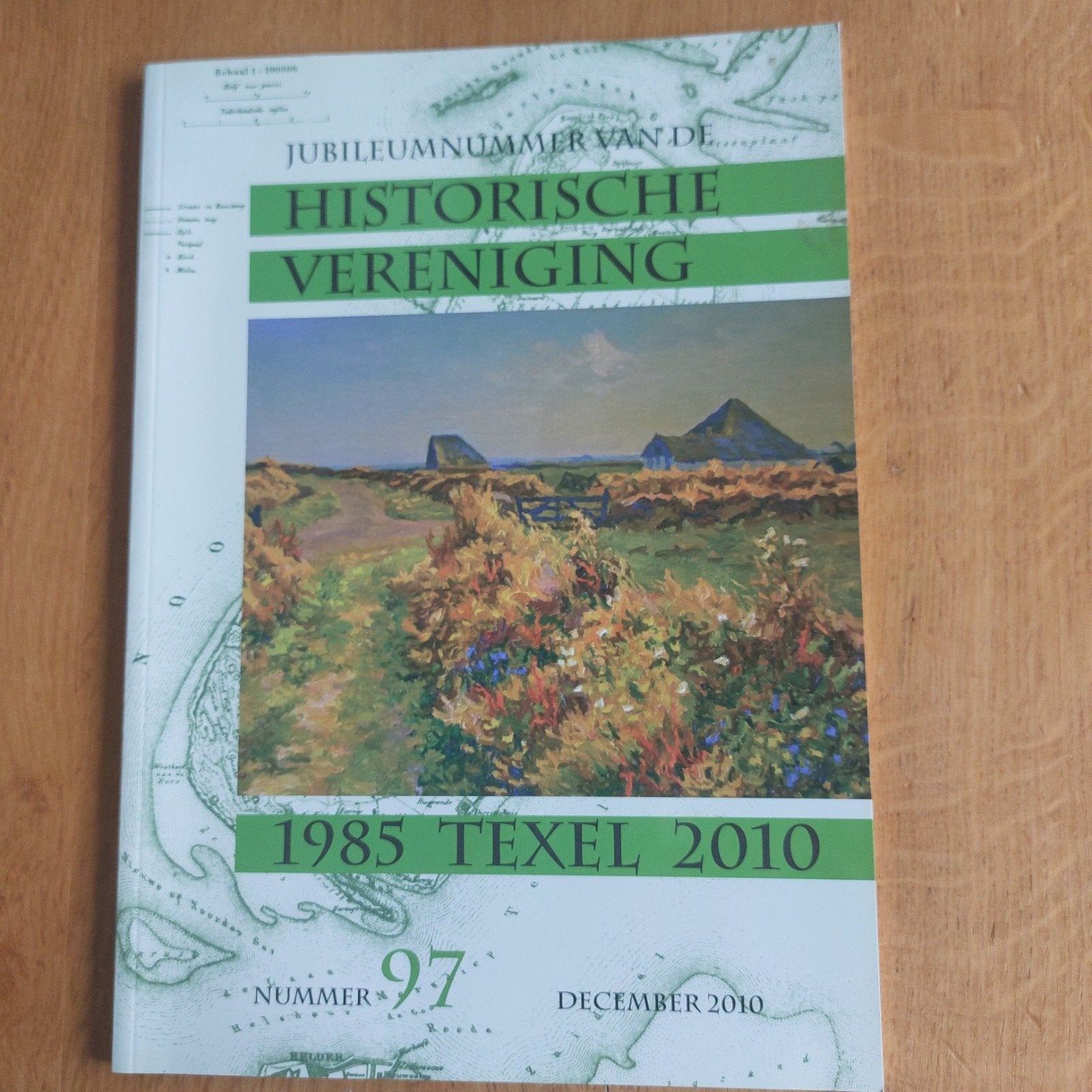 Jubileumnummer Historische Vereniging Texel 1985-2010, Ophalen of Verzenden, 20e eeuw of later, Zo goed als nieuw