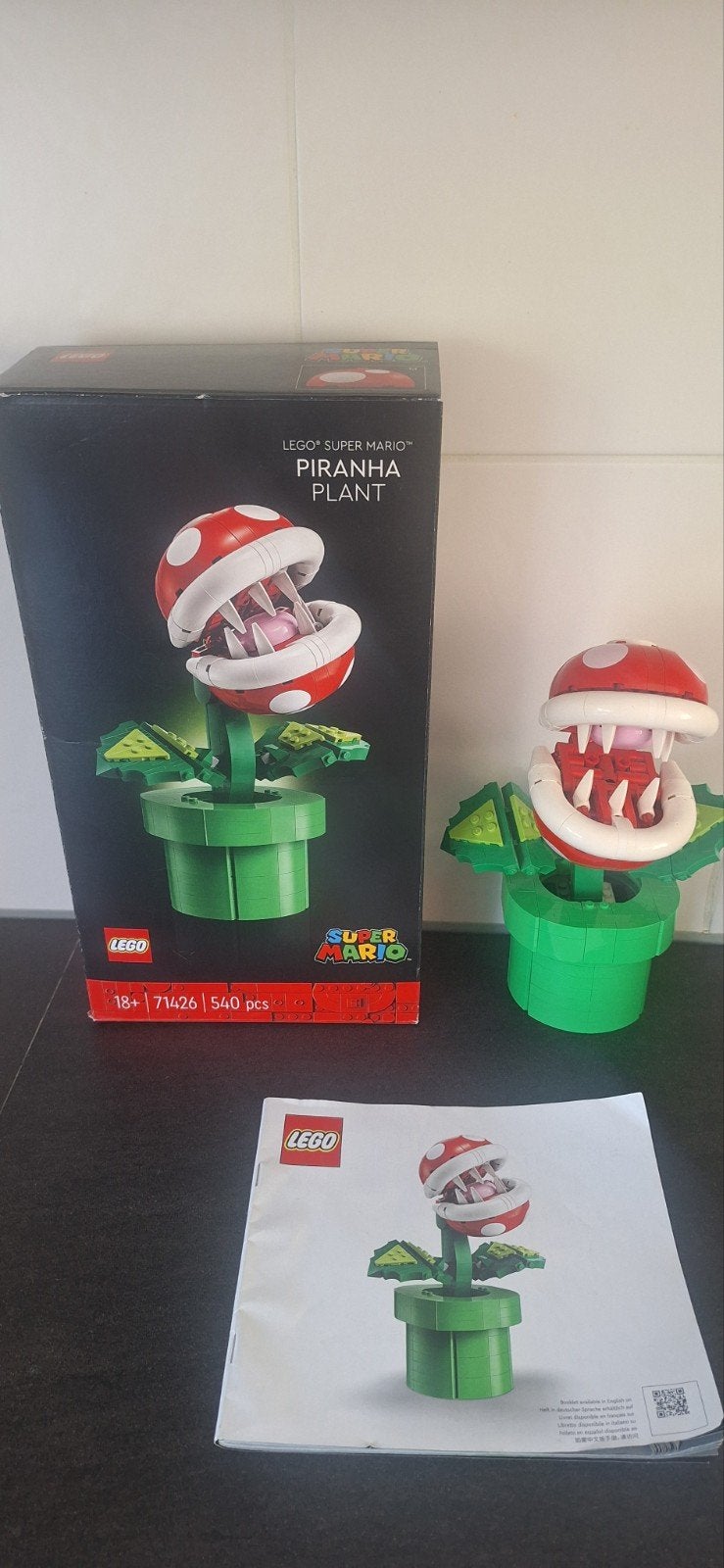 Lego Super Mario Piranha Plant - 71426, Lego, Ophalen of Verzenden, Zo goed als nieuw, Compleet