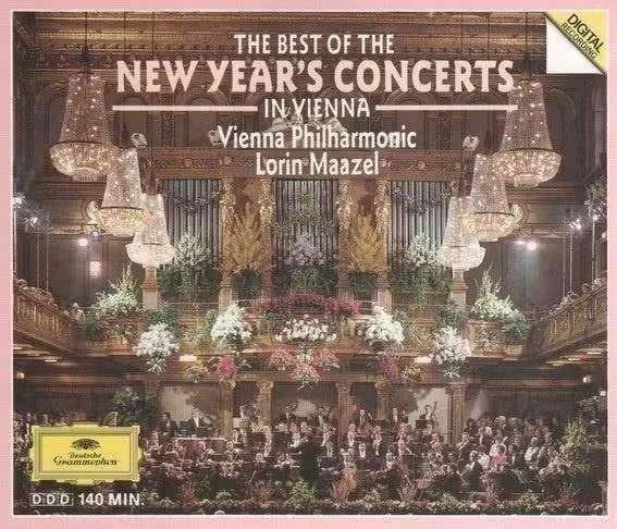 2 CD Wiener Philharmoniker ‎The Best Year's Concert Vienna, Boxset, Overige componisten, Ophalen of Verzenden, Zo goed als nieuw