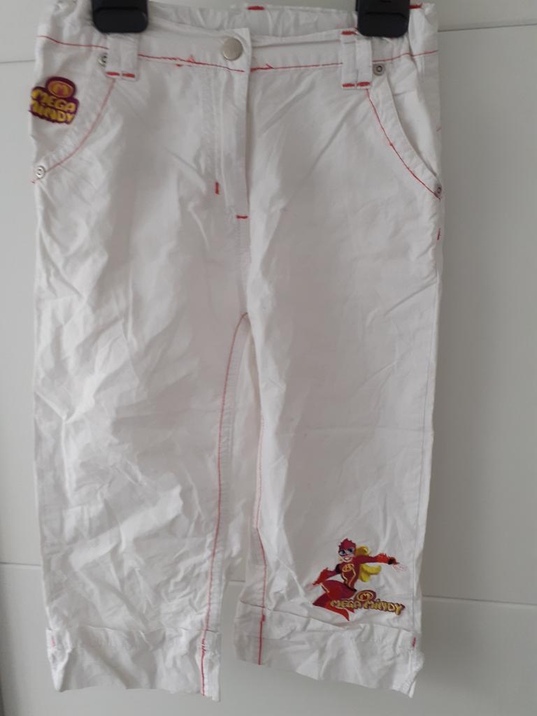 Mega mindy kort broek maat 134, Kinderen en Baby's, Ophalen, Zo goed als nieuw, Meisje, Broek