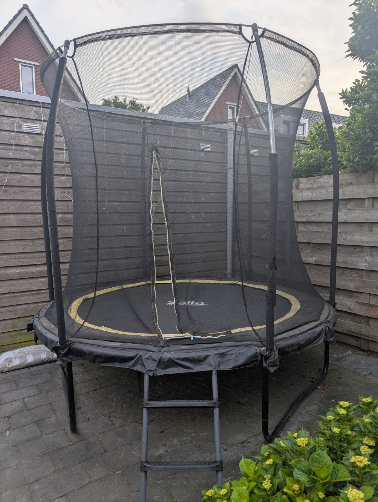 Salta Trampoline met Veiligheidsnet - Gebruikt, Ophalen of Verzenden, Gebruikt