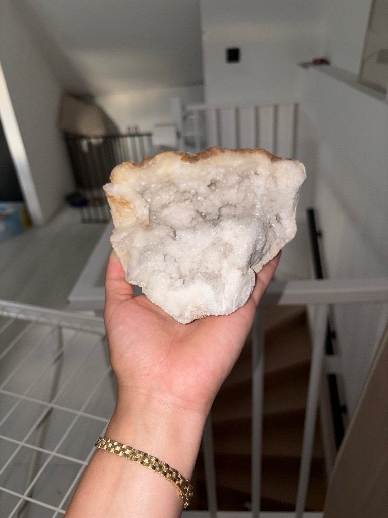 Berg kristal ARO WONEN, Antiek en Kunst, Antiek | Glas en Kristal, Ophalen of Verzenden