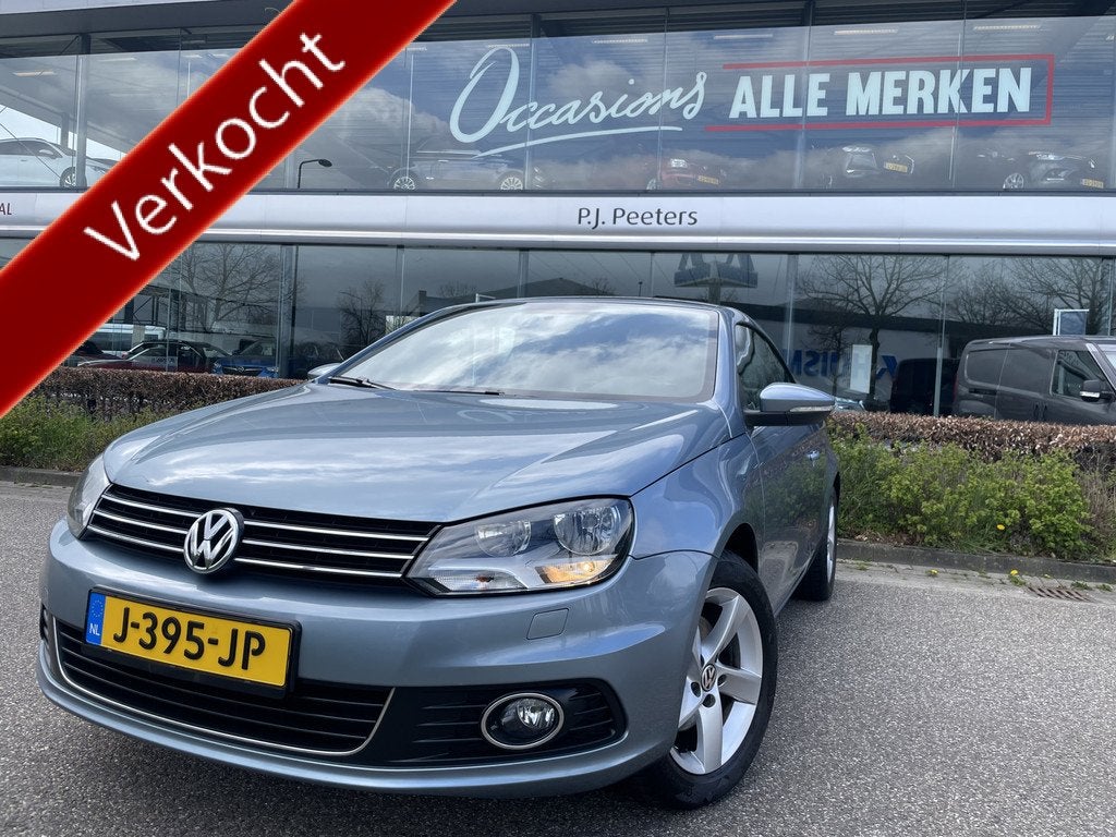 Volkswagen Eos 1.4 TSI Highline Cruise control - Navigatie -, Voorwielaandrijving, Euro 5, Stof, Gebruikt