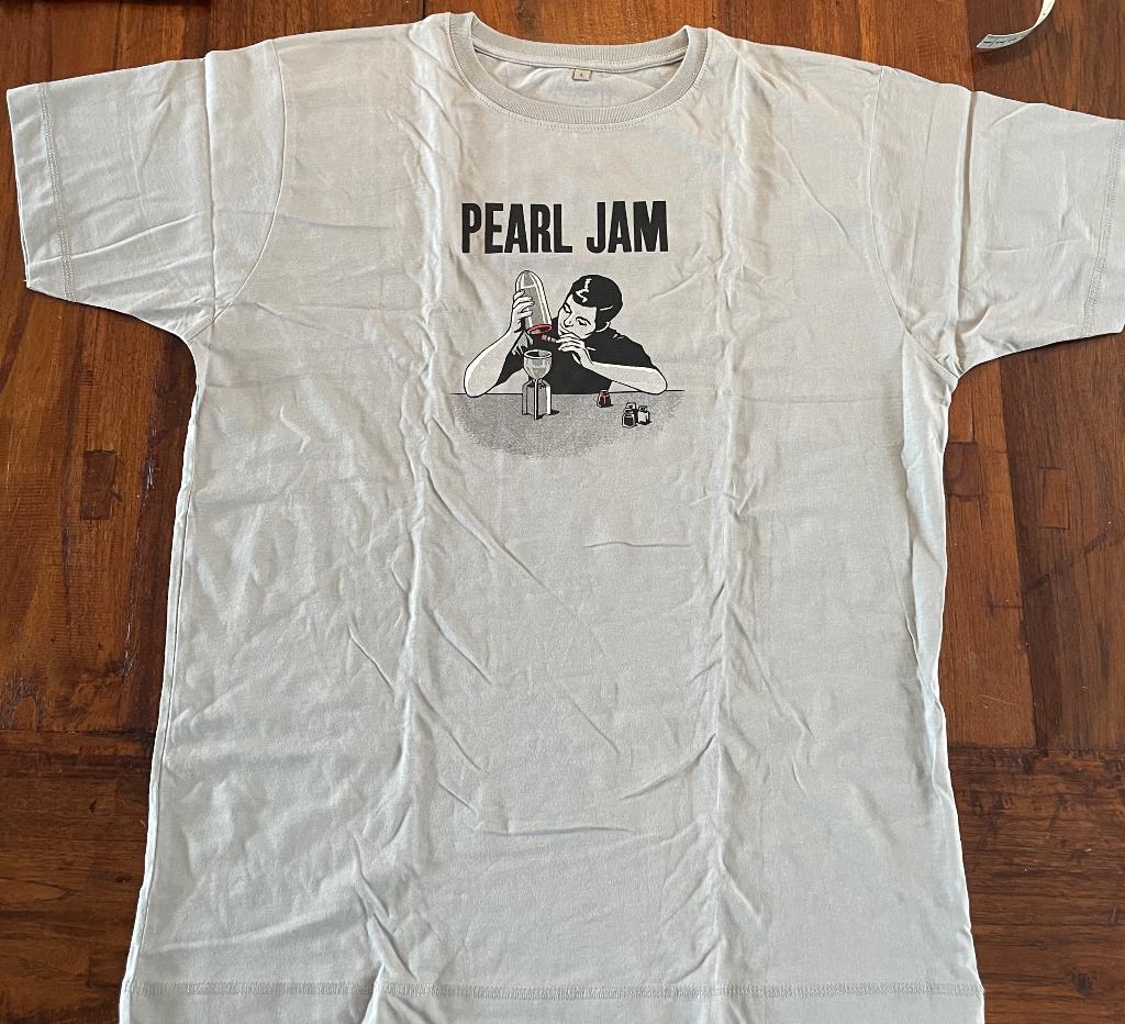 Pearl Jam vintage Tshirt 2012, Ophalen of Verzenden, Nieuw, Maat 52/54 (L), Grijs