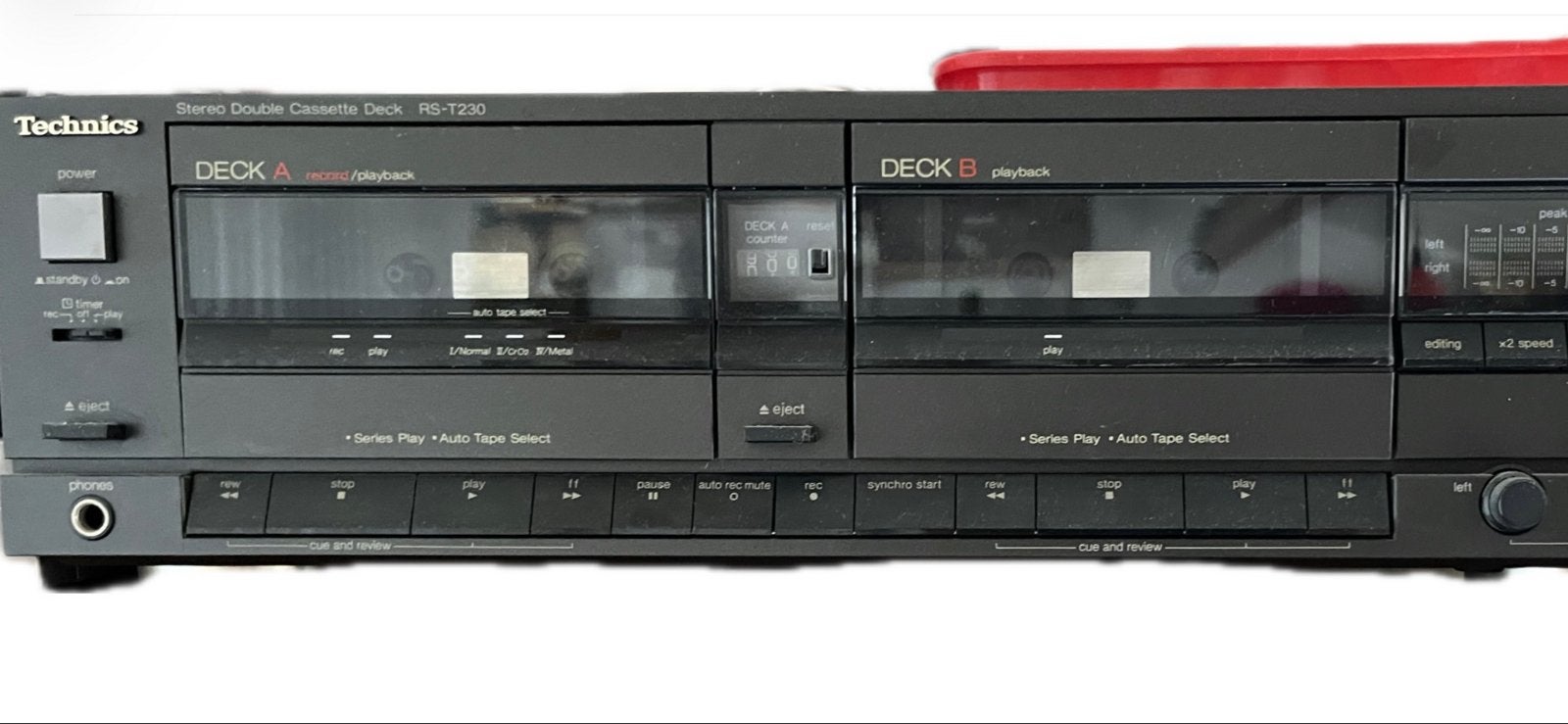 RS-T230 Technics dubbel cassettedeck, Ophalen of Verzenden, Dubbel, Overige merken