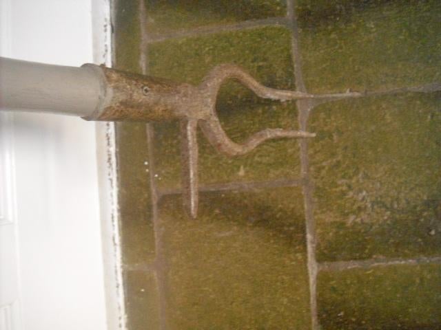 bietengreep  antiek, Tuin en Terras, Hand-tuingereedschap, Ophalen of Verzenden, Gebruikt