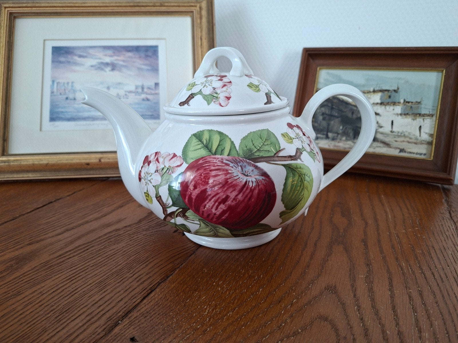 Theepot van Portmeirion England The hoary morning Apple, Antiek en Kunst, Ophalen of Verzenden