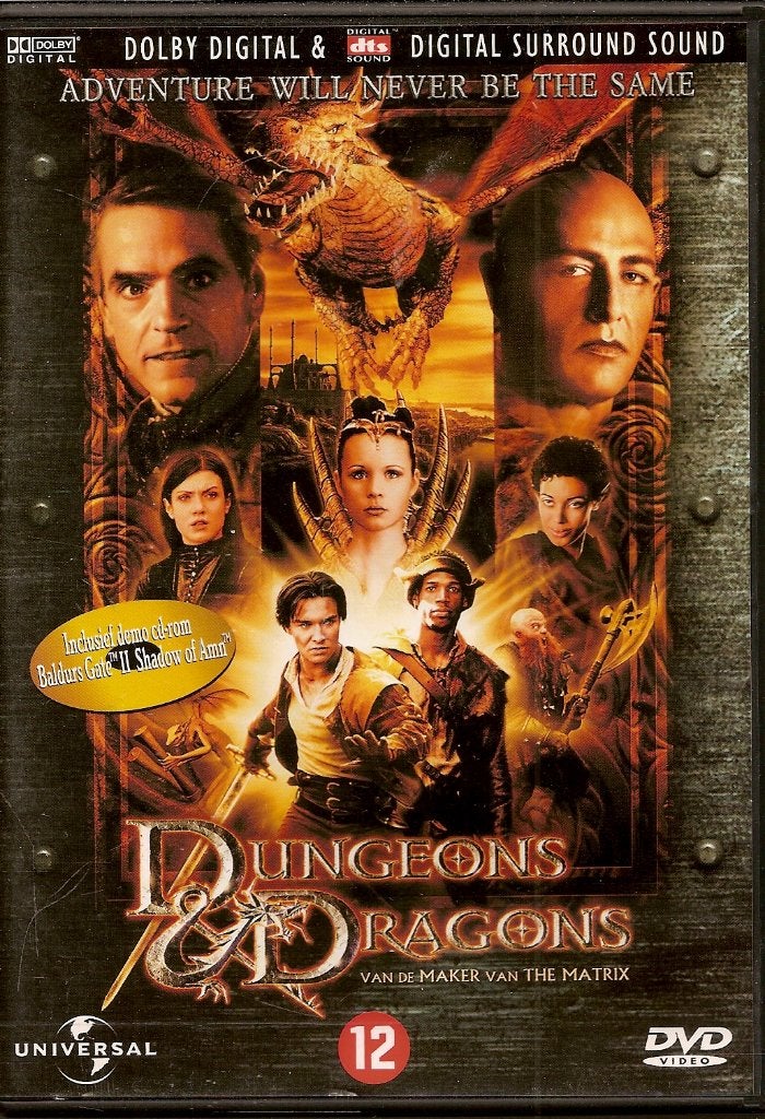 Dungeons & dragons, Cd's en Dvd's, Vanaf 12 jaar, Ophalen of Verzenden, Nieuw in verpakking, Science Fiction en Fantasy