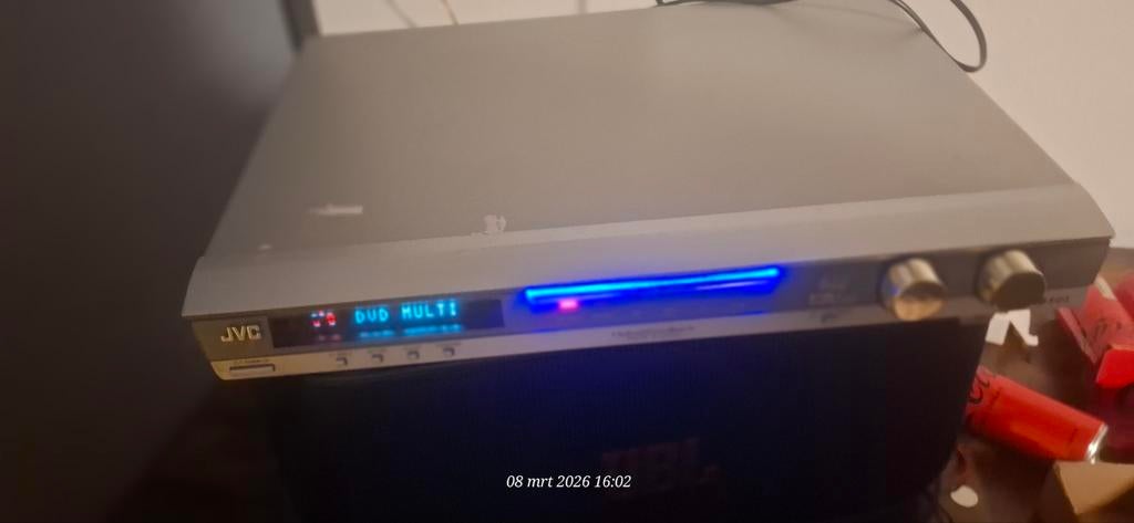 Jvc versterker+luidspreker, Audio, Tv en Foto, Home Cinema-sets, Ophalen, JVC, 70 watt of meer, Zo goed als nieuw