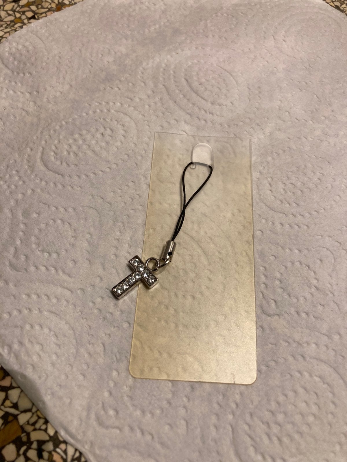 Hanger kruis, Overige materialen, Ophalen of Verzenden, Zo goed als nieuw, Kruis of Symbool