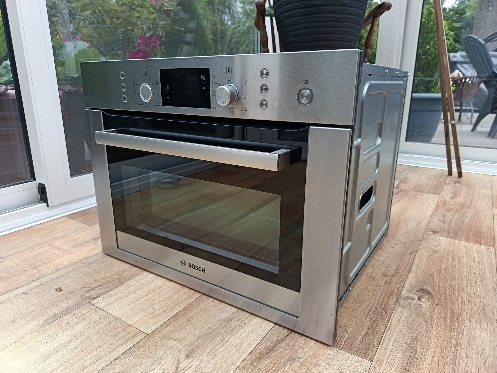 Bosch Combimagnetron/Oven HBC84E653, Ophalen, 45 tot 50 cm, Gebruikt, Bosch