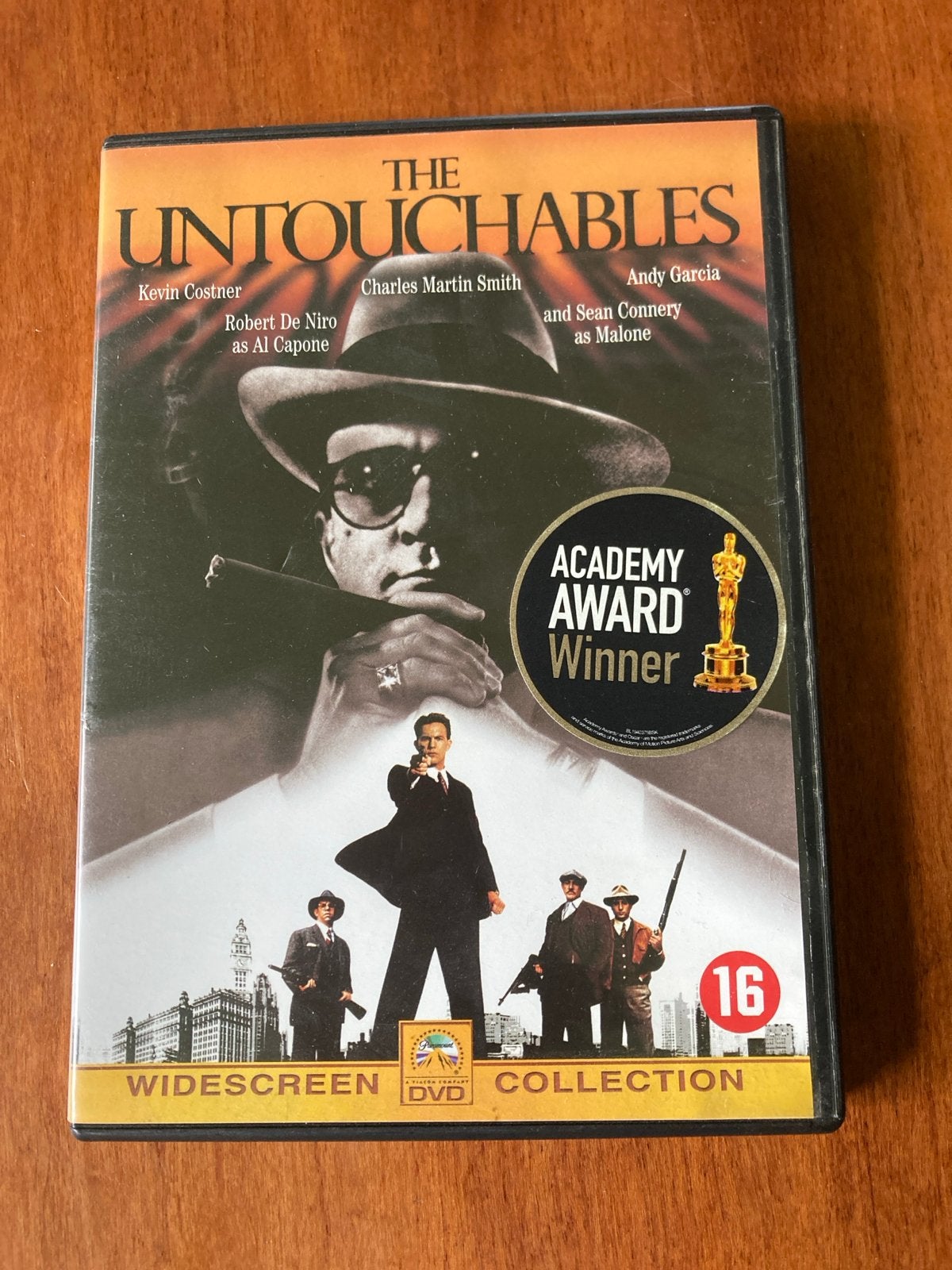 The Untouchables DVD - Oscarwinnende misdaadklassieker, Maffia en Misdaad, Vanaf 16 jaar, Nederlands, Breedbeeld