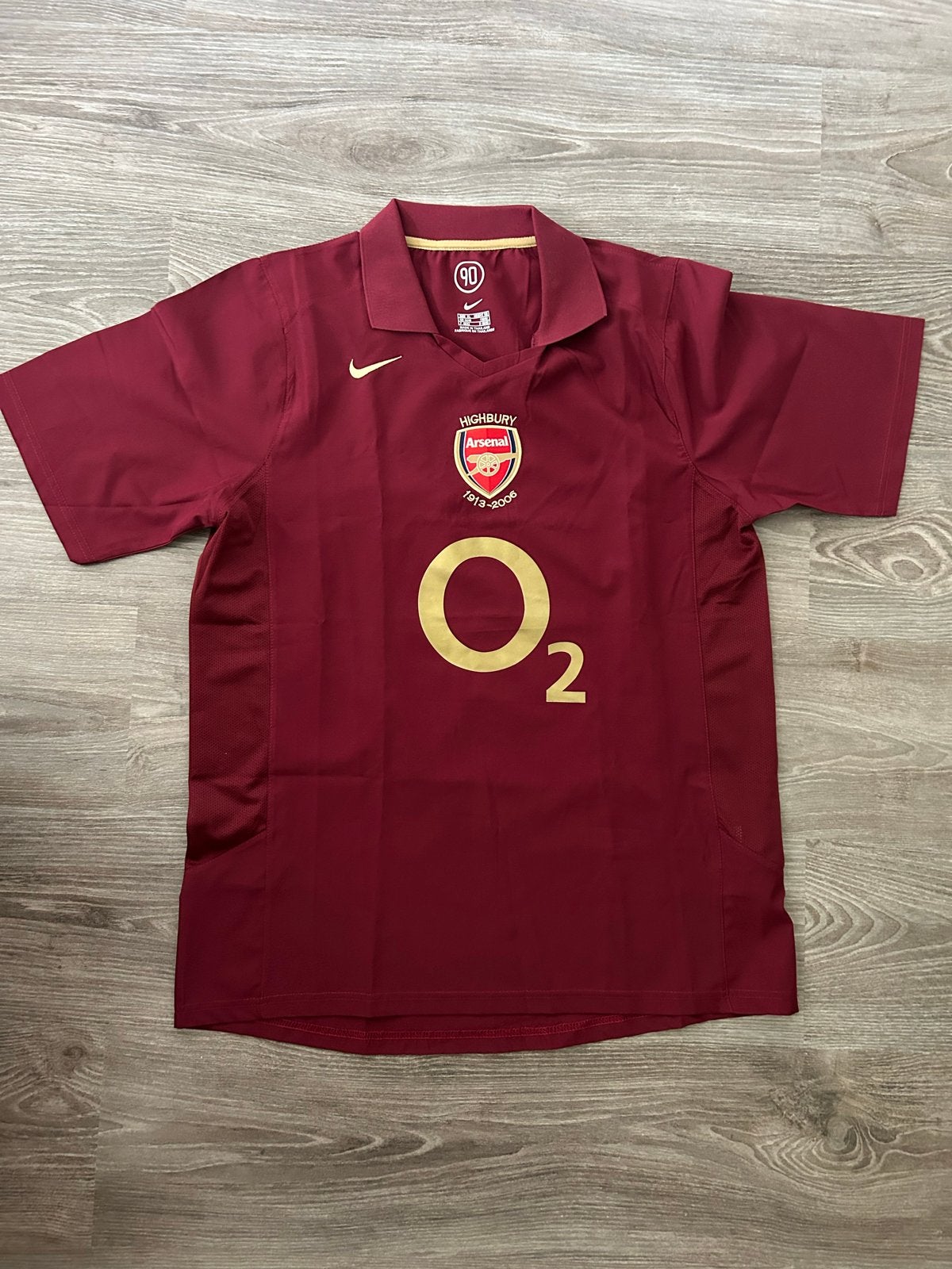 Retro Arsenal Thuis Shirt 05/06 Maat XL, Nieuw, Ophalen of Verzenden, Rood, Maat 46/48 (XL) of groter