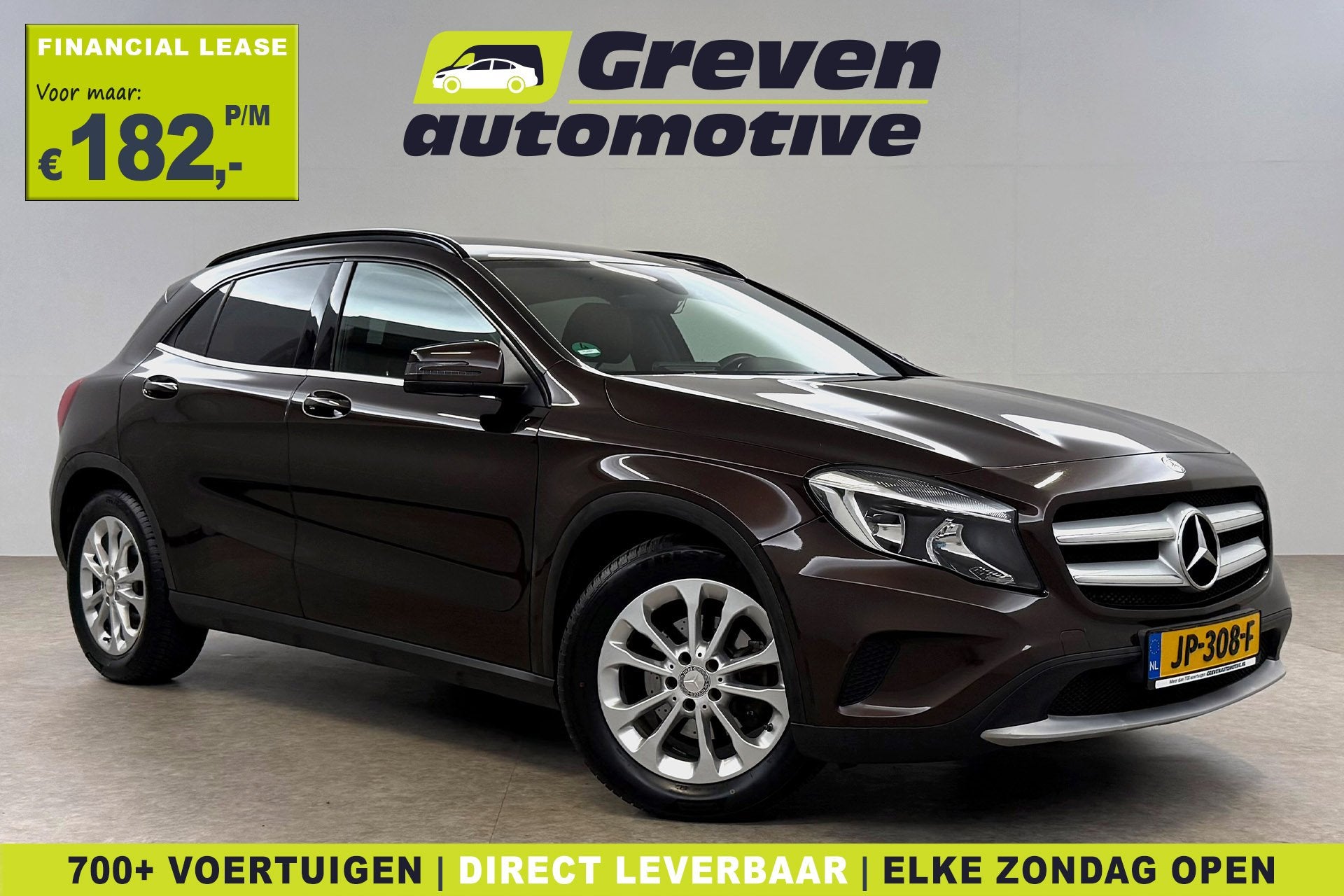 Mercedes-Benz GLA 180 | Airco | Camera | Cruise | Navigatie, Auto's, Gebruikt, Euro 6, 4 cilinders, 122 pk