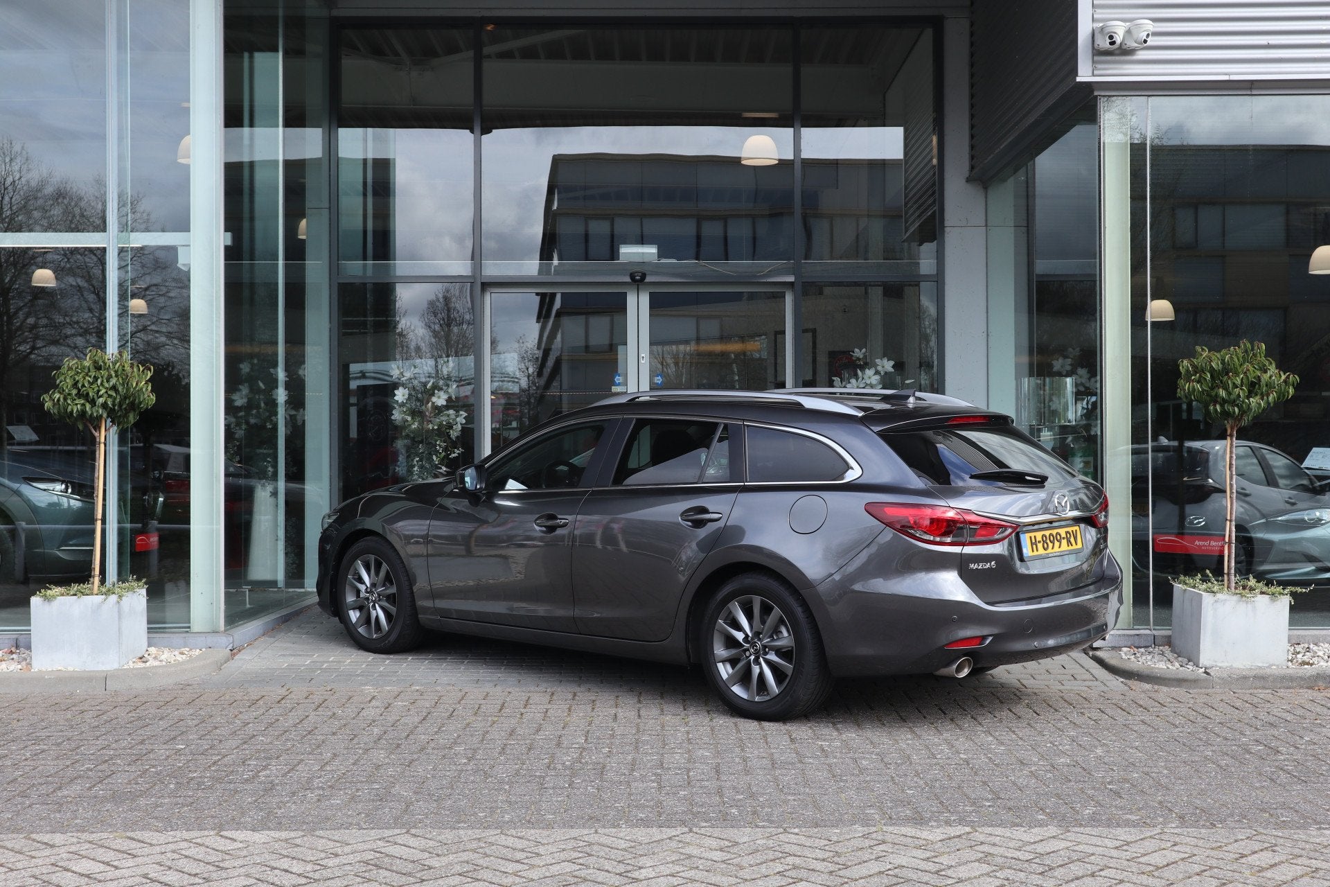 Mazda 6 Sportbreak 2.0 SkyActiv-G 165 Comfort Automaat / Nav, Gebruikt, 4 cilinders, 6 sportbreak, Origineel Nederlands