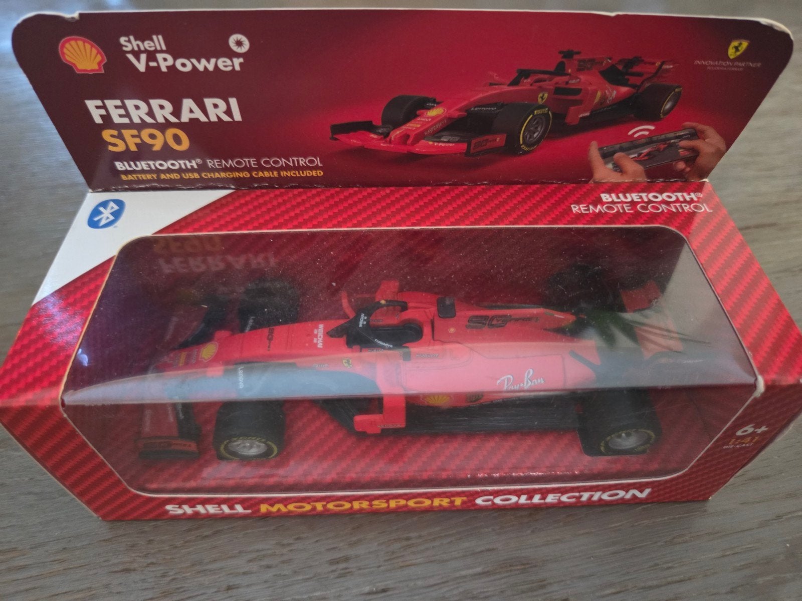 Shell V-Power Ferrari SF90 Bluetooth RC Auto, Ophalen of Verzenden, Nieuw