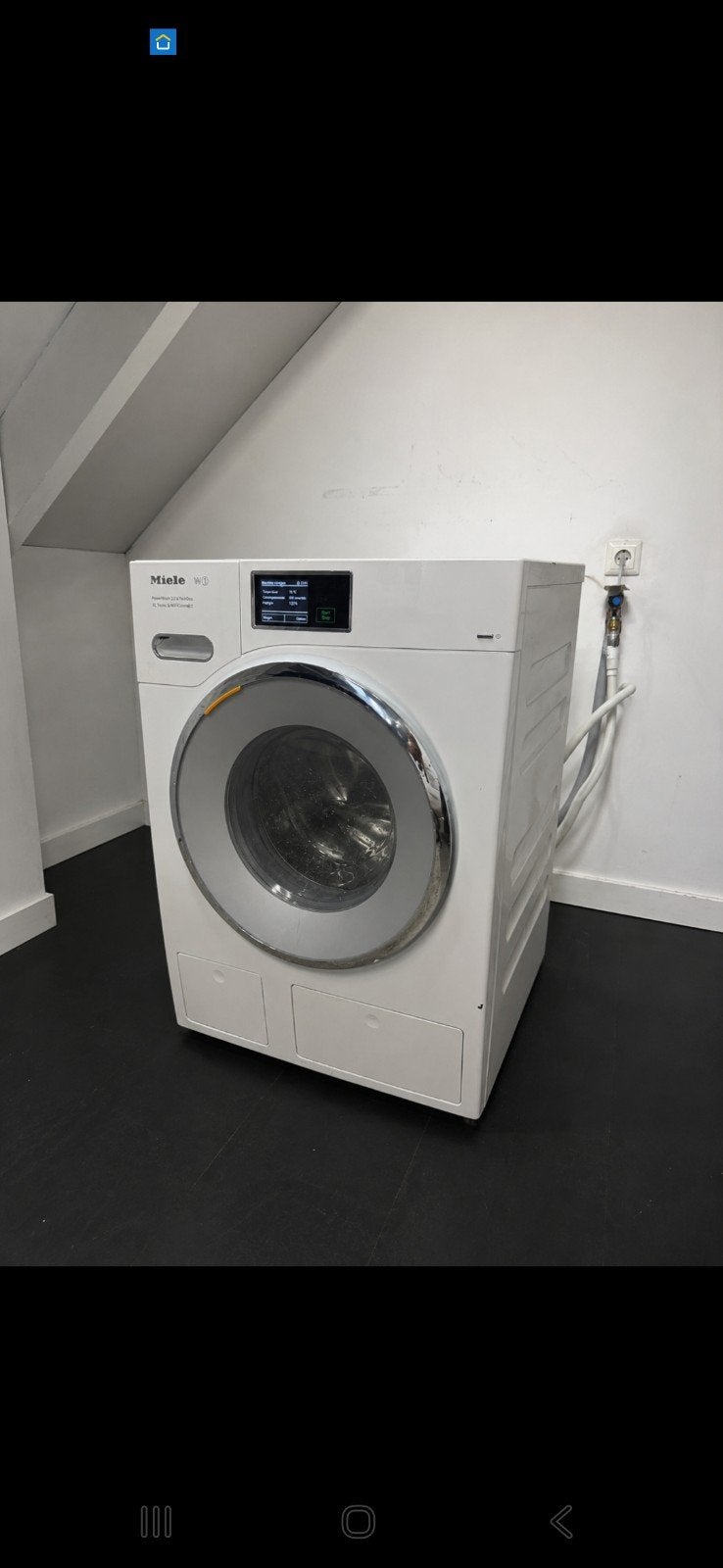 Miele W1 WCR860 WPS Wasmachine - Zo goed als nieuw, 8 tot 10 kg, Ophalen of Verzenden, Voorlader, 85 tot 90 cm