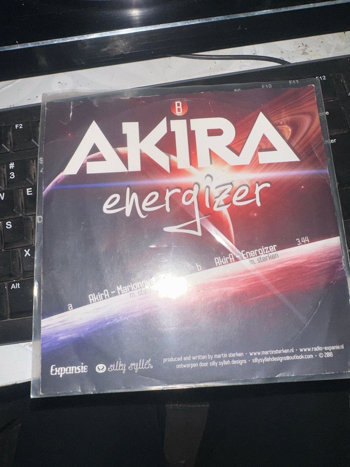 Akira - Energizer / Marionova (Instrumentaal), Ophalen of Verzenden, Zo goed als nieuw, Overige genres, Single