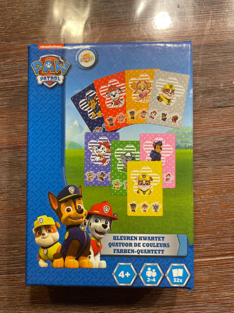 Paw Patrol kwartet, Ophalen of Verzenden, Gebruikt