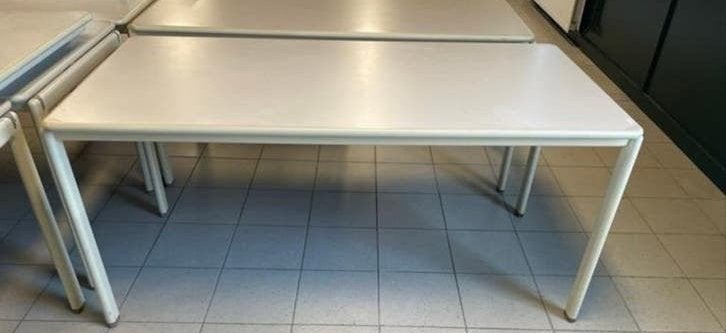 10 stevige gebruikte kantine- of werktafels, Ophalen, Overige materialen, Gebruikt, 50 tot 100 cm