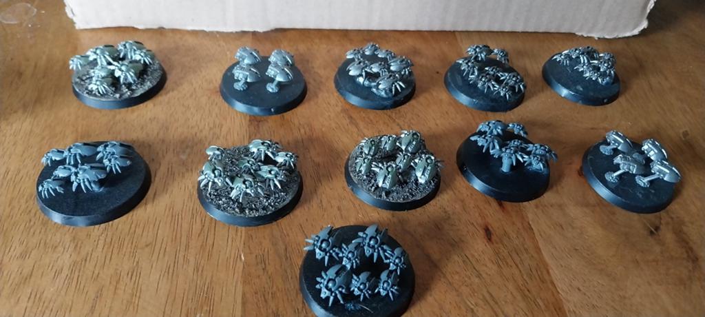 Necron Scarab Swarms - Warhammer 40,000, Hobby en Vrije tijd, Wargaming, Gebruikt, Figuurtje(s), Ophalen of Verzenden, Warhammer 40000