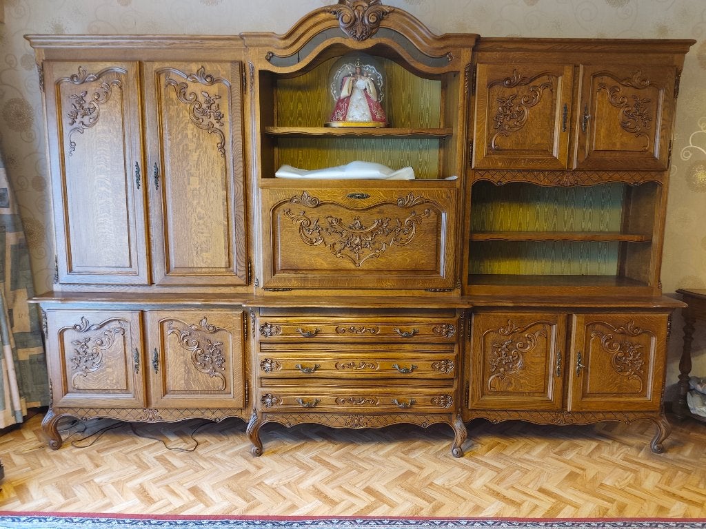 vintage buffet/wandkast in Louis XV stijl, Ophalen