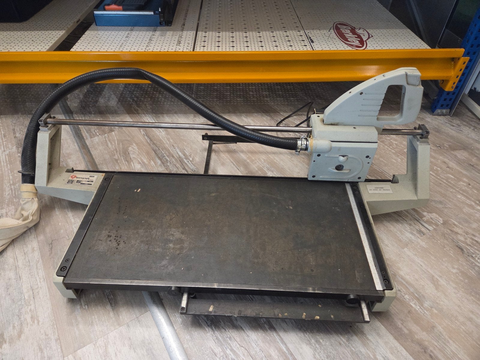 Gravograph zaag-/snijmachine, Ophalen, Gebruikt, Overige typen, Gravograph