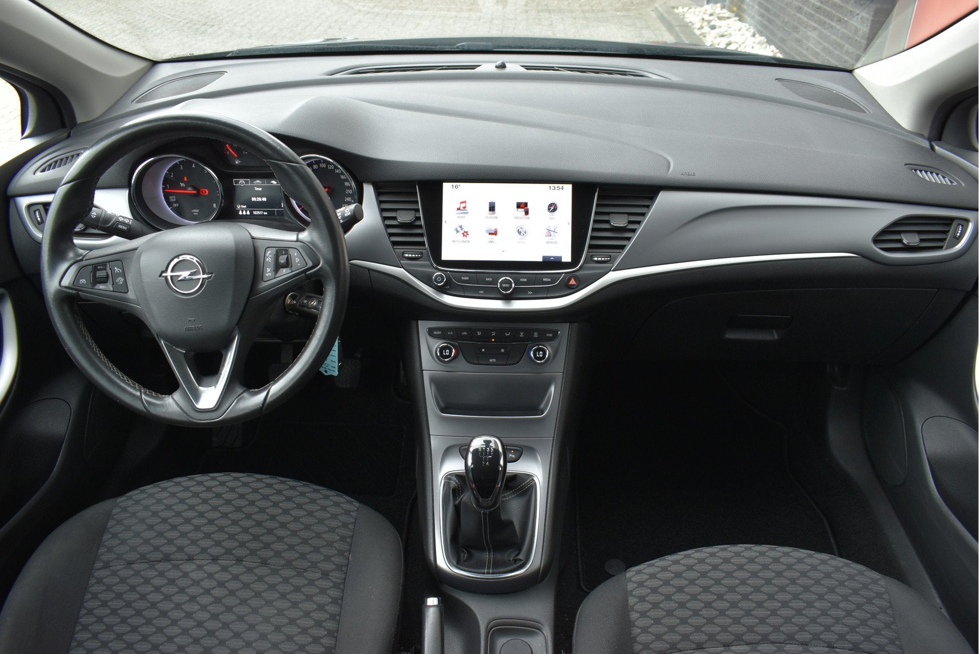 Opel Astra Sports Tourer 1.0 Online Edition Camera, Cruise c, Auto's, Voorwielaandrijving, Stof, Gebruikt, Euro 6