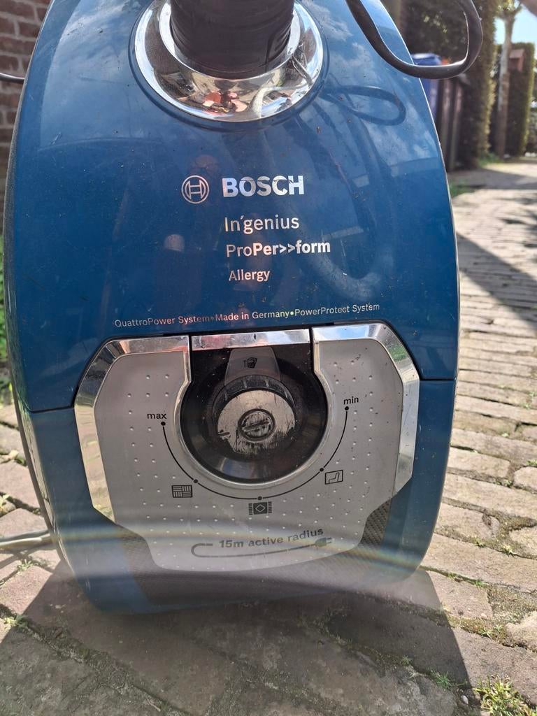 Bosch In'genius ProPower Allergy sledestofzuiger, Witgoed en Apparatuur, Stofzuigers, Inclusief accessoires, Gebruikt, Bosch, Sledestofzuiger