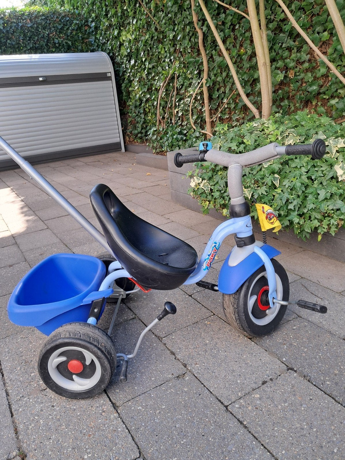 DRIEWIELER PUKY, Ophalen