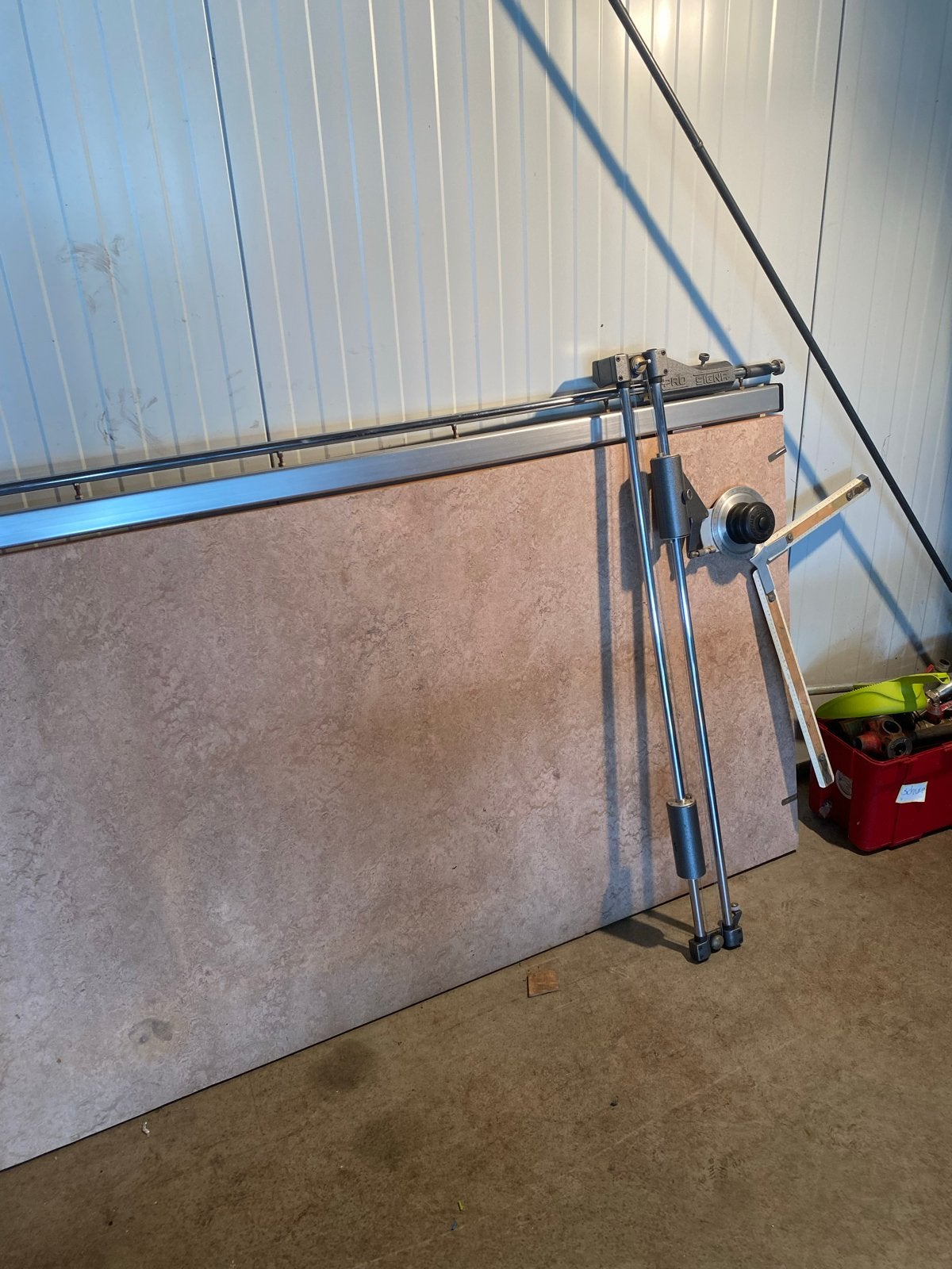Tekentafel met Pro Signa tekenmachine, Ophalen, Gebruikt, 150 tot 170 cm