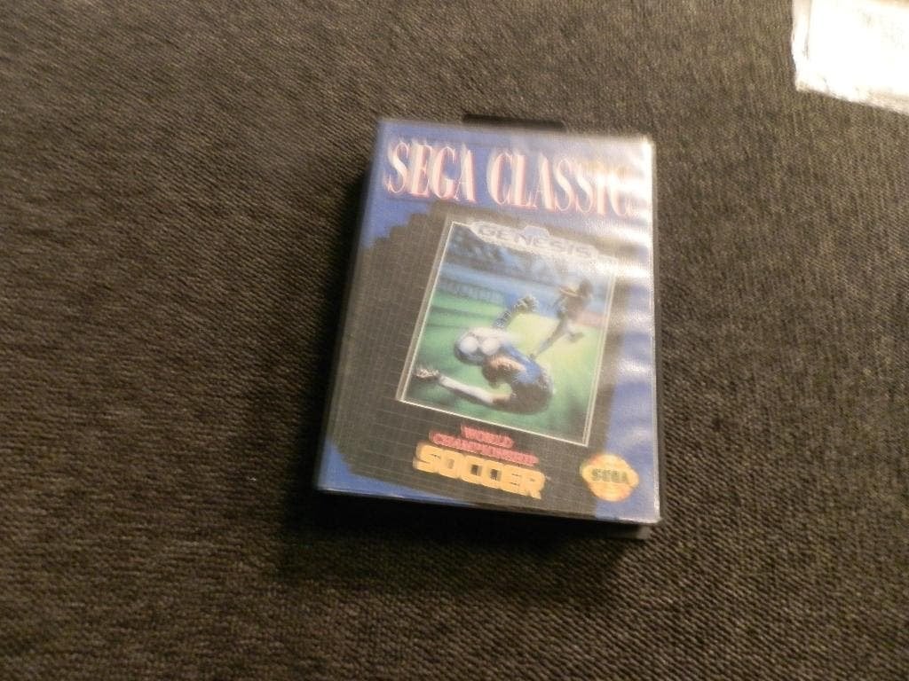 Sega classic world championship soccer mega drive, Online, 1 speler, Ophalen of Verzenden, Zo goed als nieuw
