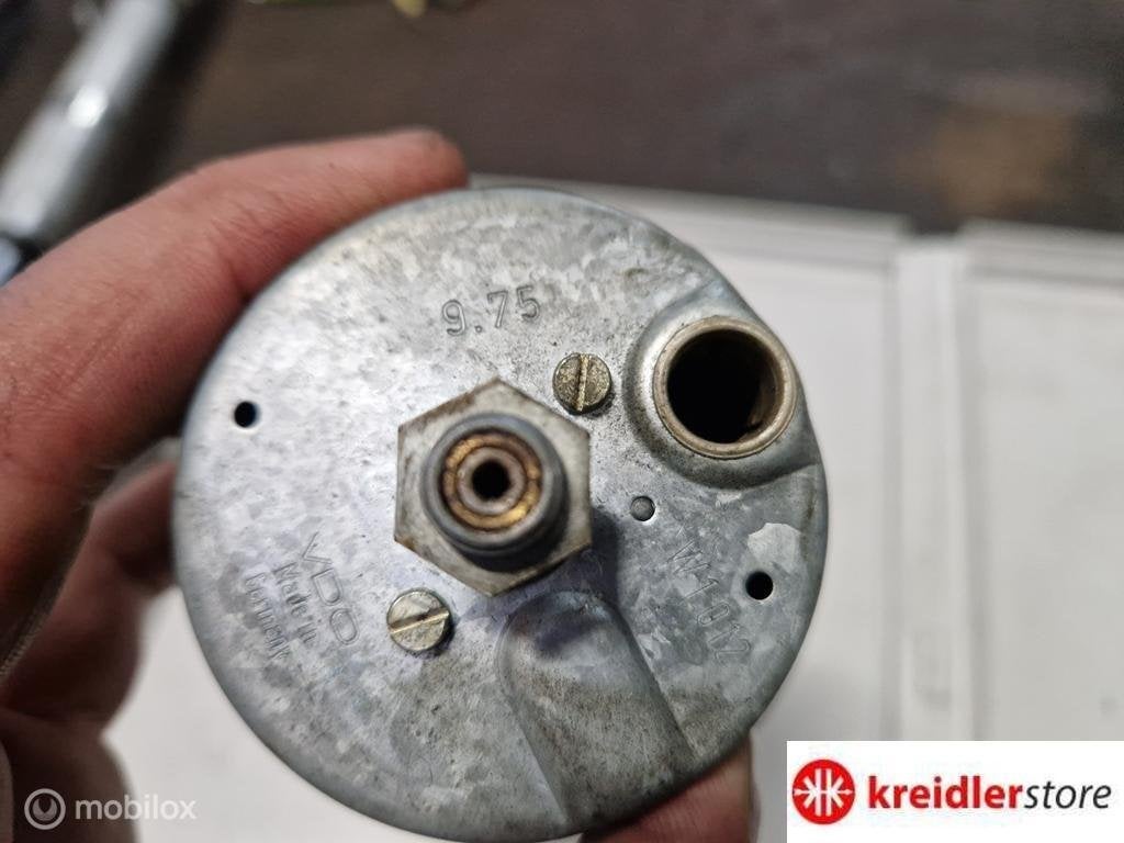 Kreidler VDO kilometer teller origineel voor cockpit, Gebruikt, Kreidler, Ophalen of Verzenden, Kreidler