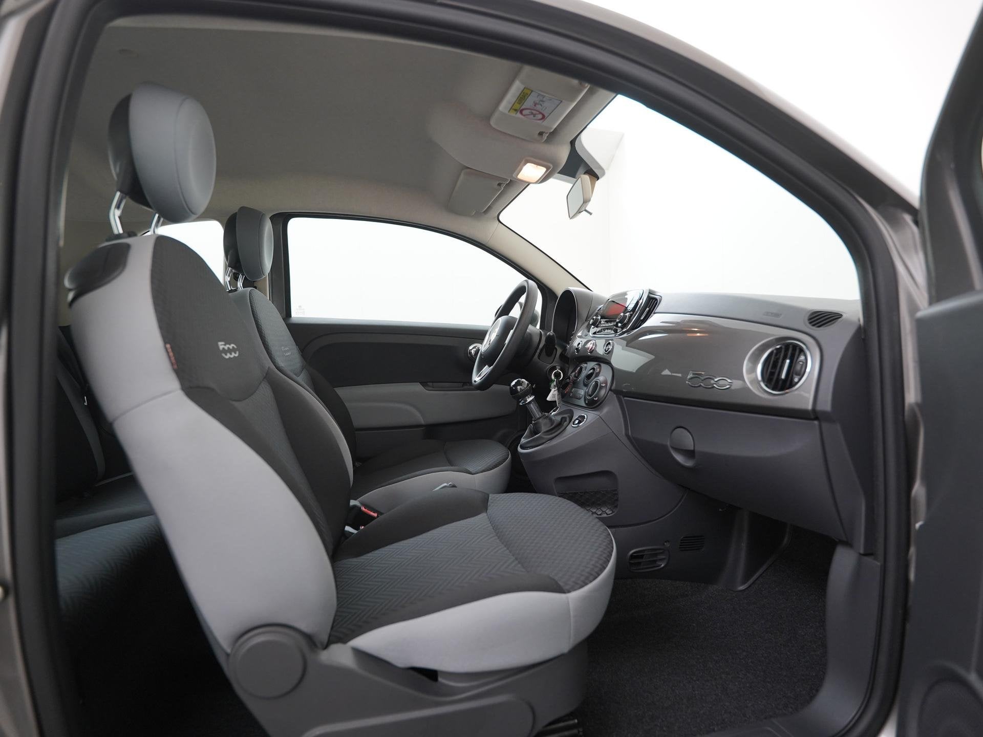 Fiat 500 1.0 TwinAir Pop | Airco | Zondag Open!, Auto's, Voorwielaandrijving, 12 maanden, Stof, Gebruikt