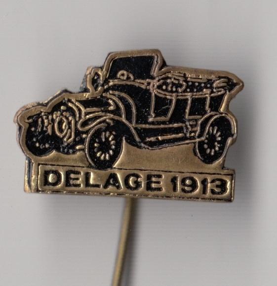 Auto Delage speldje, Gebruikt, Niet vindbaar, Niet vindbaar, Speldje of Pin